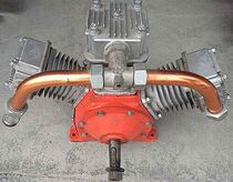 Red five-ring 3128 piston machine head assembly air compressor pump