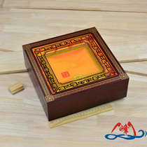 Yunfeng pattern Dendrobium candidum packing box wooden box gift box high-grade wholesale Dendrobium natural gift box