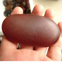 Water jade ice soul natural red agate rough handle seed Agate play with raw skin Raw ore carving wool