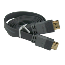 Deep blue Avenue HDMI cable 1 5 meters 3 meters HD cable Flat cable Set-top box cable Computer TV cable