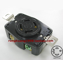 JT-1420LR NEMA L14-20R 20A 125 250V American 3-core 4-wire anti-fall socket UL