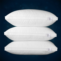 Five-star hotel pillow pillow adult neck cotton high pillow special price pair Pat 2 pillow pillow core