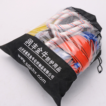 New Runfeng Jinniu Buffer European Full Body Safety Belt Outdoor Aerial Work Double Rope Big Hook High-altitude Safety Belt