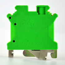 UKA brand USLKG-6 square yellow-green grounding universal terminal test terminal terminal block terminal block