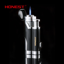 Baicheng double straight high temperature igniter windbreak lighter cigar moxibustion Wormwood cigarette lighter