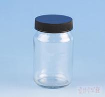 Transparent Wide Mouth Glass Bottle Thickened Sample Reagent Observation Chemical Bottle Split Bottle 30 30 60100 150ml