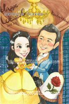 Were married. 5 hand painted weddings watercolors real-life comics illustrations watercolors.