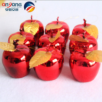 Anyang Christmas festival decoration gift tree pendant creative stage arrangement gilded apple red gold