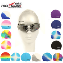 Hot Sunmmer Silicone Swimming Cap Hot Spring Swimming Cap Waterproof Earmuffs Unisex Long Hair Silicone Stylish Comfortable
