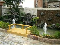 Shanghai Real Stone Rockery waterscape Yingde Stone Rockery Garden Rockery Large rockery Indoor rockery pool