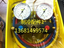 Swiss Wico BM2-6-DS-R22 Air Conditioning Fluorometer Double Meter Group Refrigerant Liquid Pressure Gauge