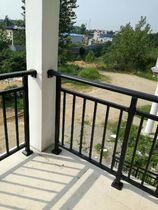 Dongguan Balcony Guardrails Zinc Steel Safety Iron Art Railing Armrest Outdoor Fence Villa cell Safety guardrails