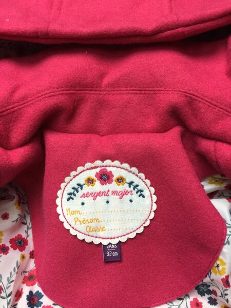 Manteau pour fille en mélange - Ref 2162432 Image 13