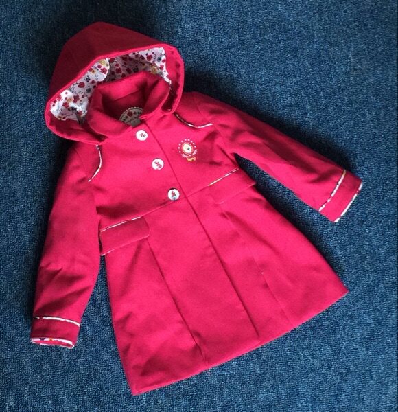 Manteau pour fille en mélange - Ref 2162432 Image 7