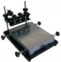 Manual screen printing station positioning Station small screen printing 23 * 30cm screen printing positioning station large size