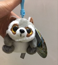 Guangzhou Changlong Fun World Souvenir Paparazzi Cute raccoon Bears Hanging 12cm Mao suede Toys