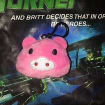 Ma Ye-exquisite pig female pig pendant-whirlwind purple devil pendant-two pieces