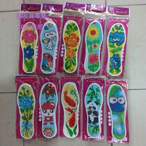 Lando pinhole cross-stitch insole semi-finished hand-embroidered cotton unisex 10 pairs