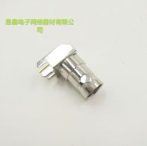 BNC-KWE High frequency BNC female bending welding PCB board 50 ohm Q9 female seat BNC single BNC-K W E BNC-KE