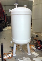 PP polypropylene corrosion resistant vacuum metering tank high slot vertical horizontal plastic storage tank