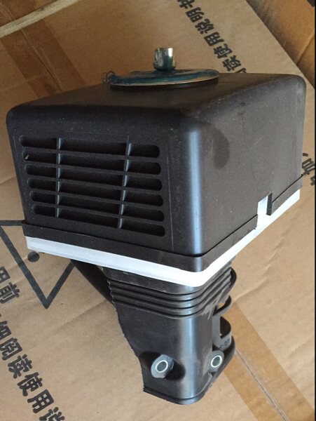 Baoyu small cultivator gasoline engine 168 1 170 plus oil - loading air filter assembly double filter