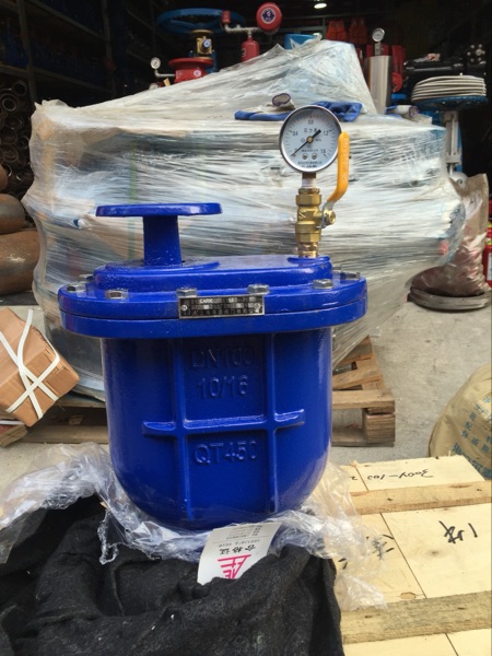 Sewage exhaust valve tap water quick exhaust valve CARX composite automatic exhaust valve intake valve 100 150