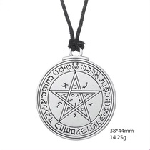 Israel imported Solomon Pentagram magic talisman pendant necklace to protect and bless