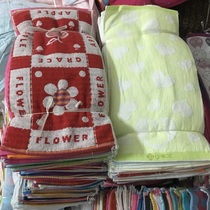 Buy ten pieces of Jielia childrens towel 100% cotton slightly flawed handling random delivery