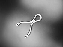 Titanium Yi Outdoor TC21 Titanium alloy CNC Card Ball slingshot non - casting line cutting slingshot