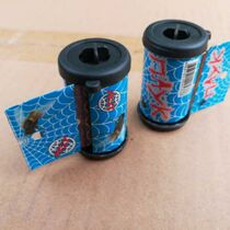 Dalian Shenlong sticky fly ribbon extension anti-fly sticker strip roll hanging strong glue wind shaft 100