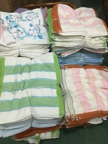 100% cotton big square towel tail goods treatment suitable for the baby shop kindergarten baby bath