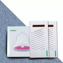 Wireless smart doorbell E-7108 one drag two type AC wireless digital large button home ultra-long distance