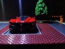 1: 64 Outdoor scene Outdoor parking model scene Parking scene garage scene Garage model