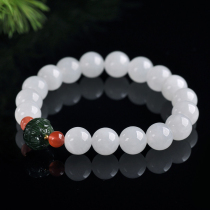 (That is shoot and get)27 06g Yipin clean and clean Hetian jade ball bead hand string