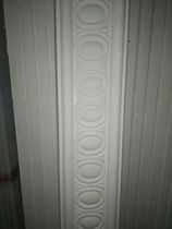 Gypsum flat line 9cm wide ceiling Wall Wall Wall decoration European style Jane Ou pastoral