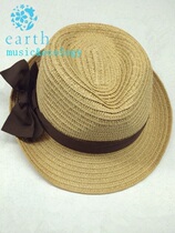 earth music day series son lady grass hat spring summer new pint hat parenting sun hat beach sun hat