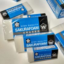Cherry blossom rubber sassafras hard rubber sketch office painting eraser ultra clean high-gloss eraser full 10 yuan