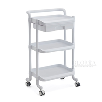 Beauty salon trolley Beauty nail special shelf High-grade skin instrument tool cart with drawer