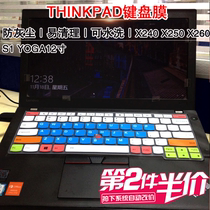 X270 Lenovo THINKPAD Notebook S1 yoga X240 keyboard X280 protection X260 film X250 Accessory cover X390 protective pad S2 