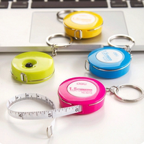 Home Jiadeli stationery cute candy color fan You tape measure Plastic soft ruler Measure measurements small tape measure 8213