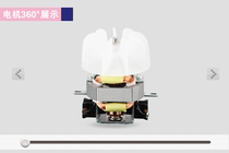 Kangfu hair salon professional high-power electric hair dryer big motor barber shop imported AC motor with Fan Fan