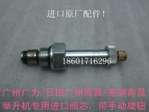 Guangzhou Guangli Ritian Guangzhou Gaochang lift Special imported Italian spool with manual Knob