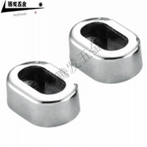 16MM high-grade zinc alloy clothing holder bright decorative clothing holder concealed clothing holder concealed clothing pipe seat