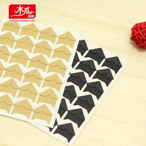 Classic New Kraft paper corner stick DIY baby photo album paste corner 24 Mei