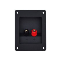 203 two long thick audio junction box speaker terminal block sound box cable seat red and black pure copper column
