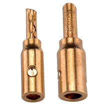 CMC 0668-CUR-G copper gold-plated fork plug banana (speaker)plug