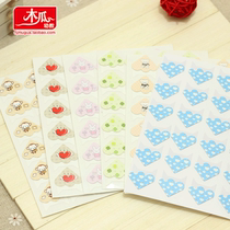 Growth commemorative book book diy paper corner stickers cute cartoon photo corner stickers