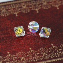 Element Austria Crystal DIY ornaments 6301 side holes magnesite AB 7 colorful white