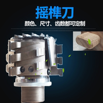 Woodworking tools rocking tenon rocking angle Tenon knives square tenon round tenon inclined tenon end milling cutter promotion