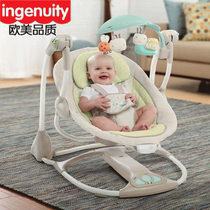  ingenuity baby rocking chair coax baby artifact Baby electric soothing cradle bed newborn swing rocking chair